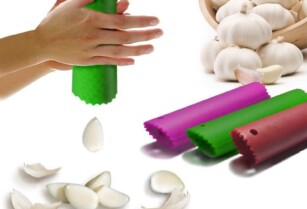 HOT Magic Silicone Garlic Peeler Peel Easy Useful Kitchen Tools