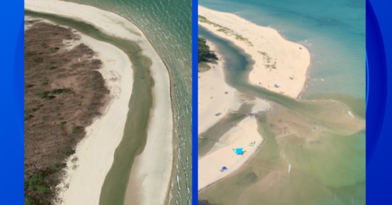 Man who shoveled new channel into Lake Michigan convicted of 2 misdemeanors