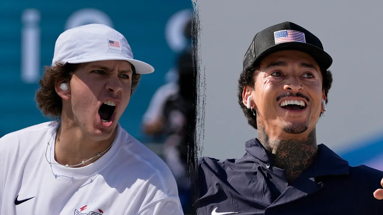 Jagger Eaton, Nyjah Huston medal in men’s street skateboarding at Paris Olympics